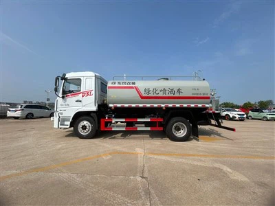 Foton 4x2 Water Tanker Truck 10 Cubic Meter With Water Pump Front Spray Rear Sprinkler High Pressure Water Gun GCC For Saudi Arabian Market